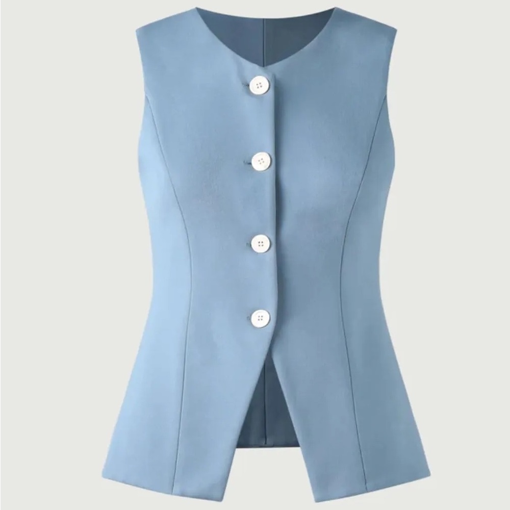 NWT OGL Button Down Vest Size XSmall